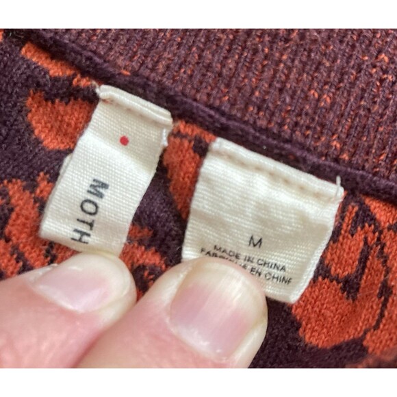 Anthropologie Postmark Moth Bundle of 2 Skirts Medium 10 Floral Turquoise Red - Picture 14 of 16